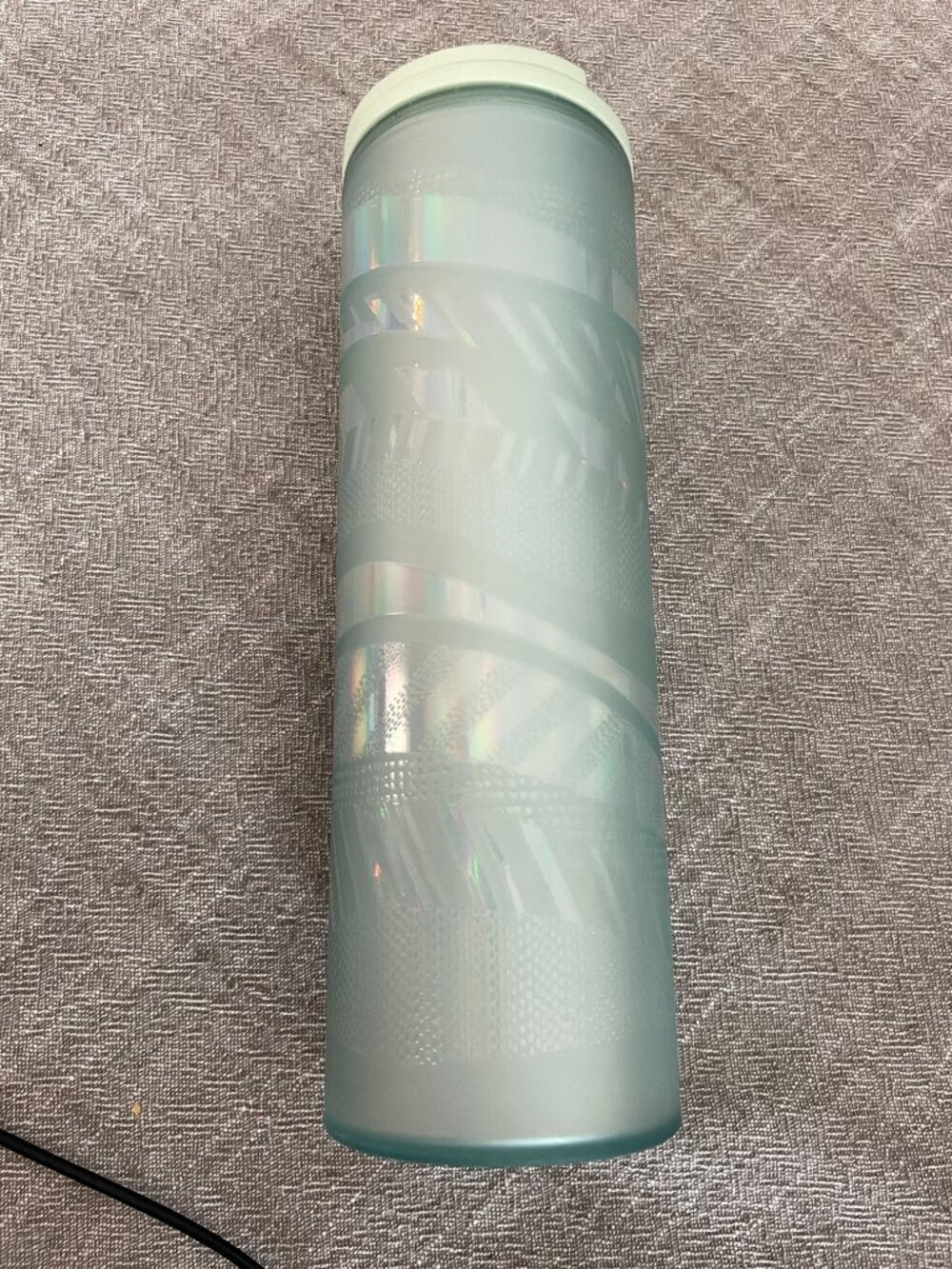 Starbucks Mint Green Leaf 2021 Winter Series Insulated 16oz Tumbler Cup! - Picture 2 of 6